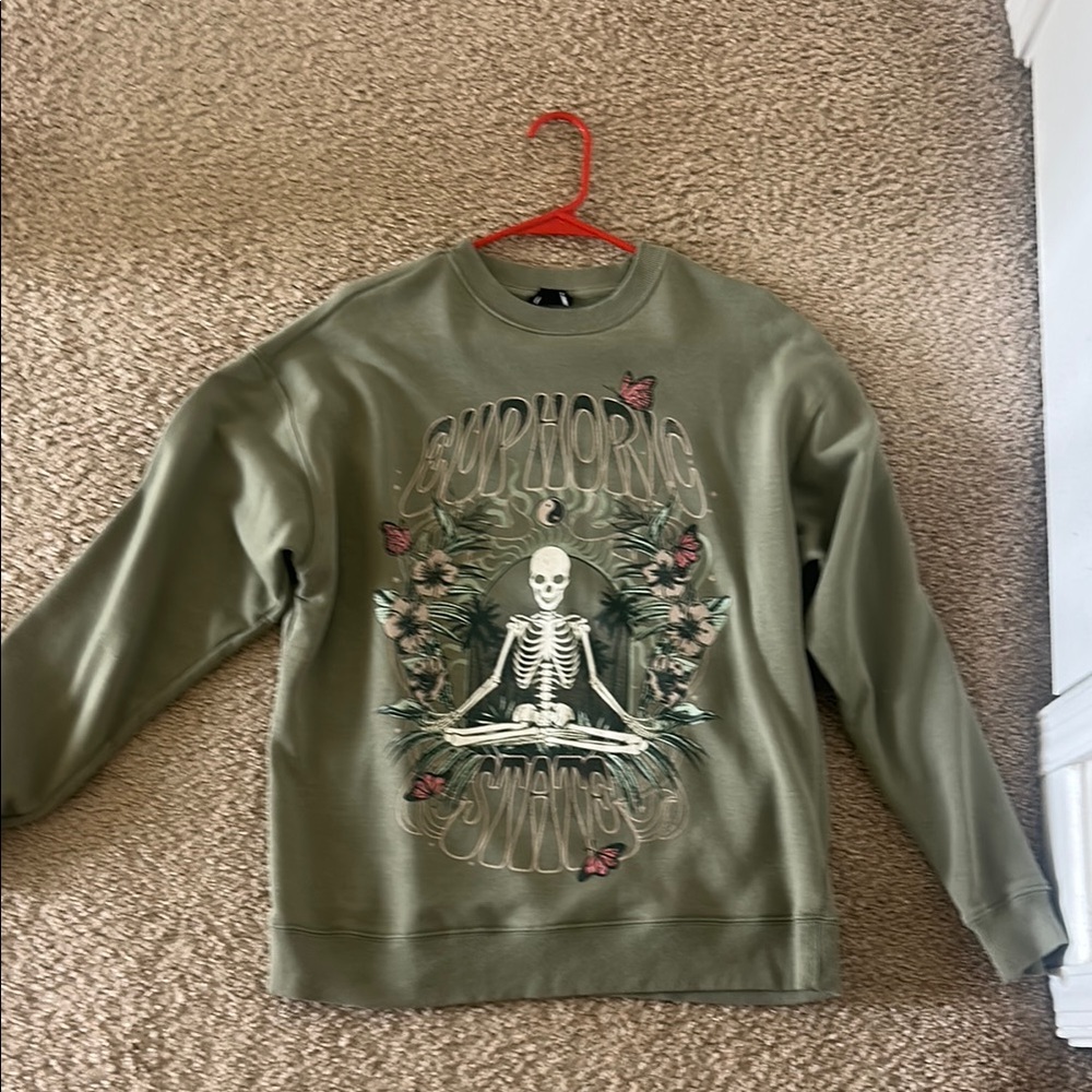 Euphoric State Olive Green Sweater
